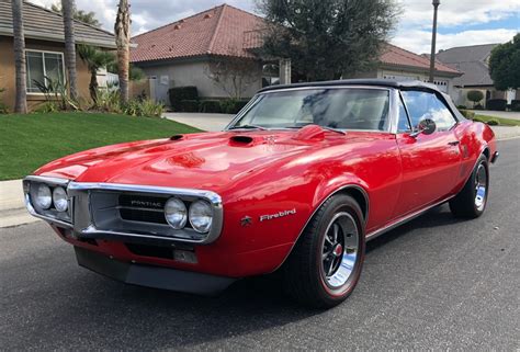 1967 Pontiac Firebird Convertible 400 4 Speed For Sale On Bat Auctions