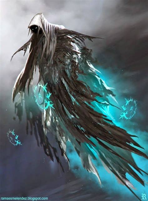 Grim Reaper Dark Fantasy Art Fantasy Creatures Fantasy Monster