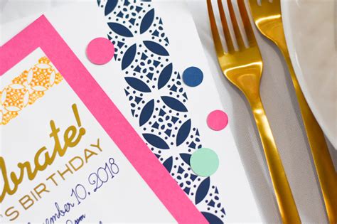 Plan Your Parties With Martha Stewart And Cricut Cricut