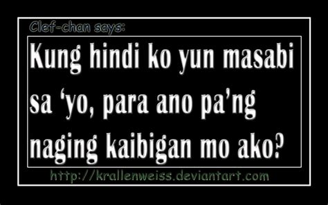 Friendship Tagalog By Krallenweiss On Deviantart