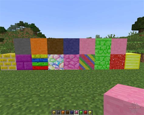 Colored Blocks 1710 Für Minecraft