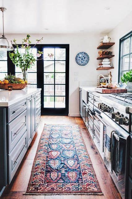 Add Some Colour To Your Kitchen By Adding A Rug Although Rugs Arent