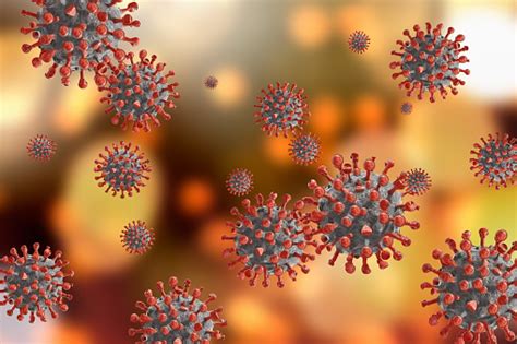 Image Of Flu Covid19 Virus Cell Coronavirus Covid 19 Outbreak Influenza