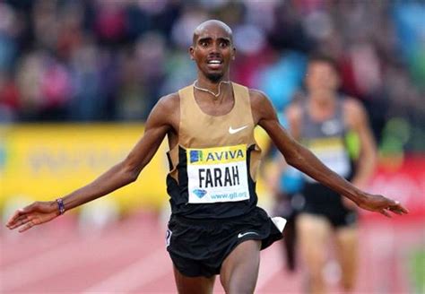 Mo Farah I Wanted My Sons Middle Name To Be Arsenal