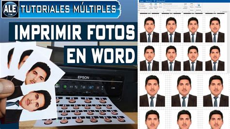 Cómo Imprimir Una Foto En Tamaño Credencial En Word Info Credencial