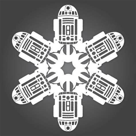Make Your Own Origami Star Wars Snowflakes Mmminimal