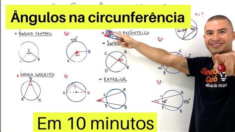 ângulos Na Circunferência Exercícios