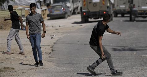 Palestinese Di Anni Ucciso Durante Un Blitz Dei Militari Israeliani