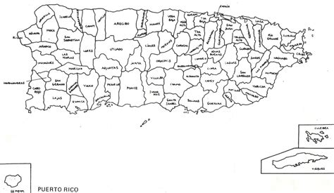 Municipios Mapa De Puerto Rico Para Imprimir Mapa De Puerto Rico