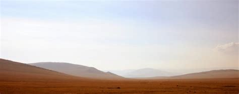 Blue Sky Vast Mongolian Steppes Stock Photo By ©tandemich 108544984