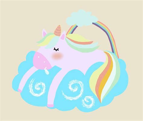 Unicorn Clipart Cute Unicorn Clip Art Rainbow Unicorn Etsy