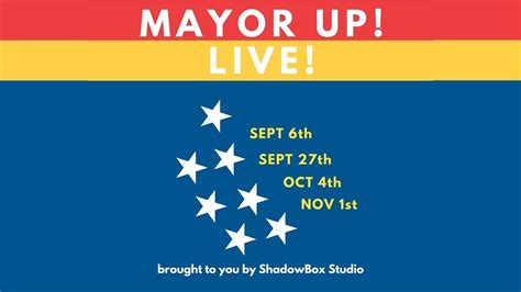 Mayor Up A Series Of Forums Featuring The Mayoral Candidates For