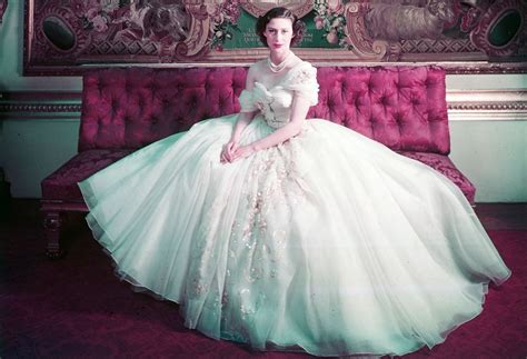 Princess Margarets Iconic 21st Birthday Gown Goes On Display At The V