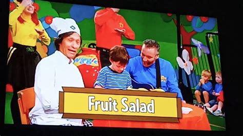 The New Wiggles Fruit Salad And Featuring Jeff The Chef Youtube