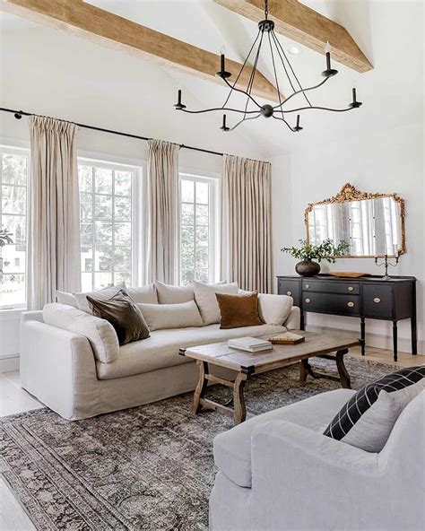 Vaulted Living Room With Traditional Style Soul And Lane