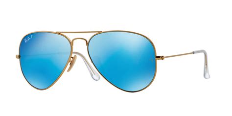 Ray Ban 302558 Mens Polarized Classic Aviator Sunglasses Goldblue