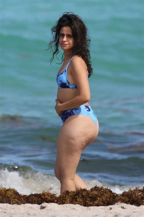 Camila Cabello Gorgeous Ass In A Small Bikini At A Beach In Miami Hot Celebs Home