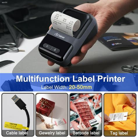 Local DeliveryCLABEL B Label Printer Mini Label Maker Price Tag Thermal Printer Jewelry Price