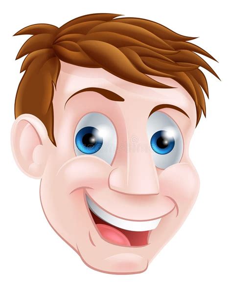 Man Cartoon Face Stock Vector Illustration Of Head Retro 48695472