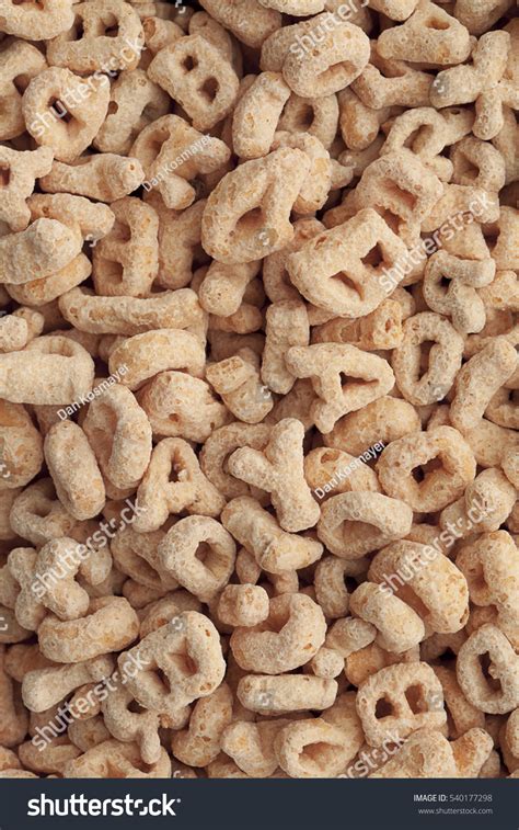 Alphabet Cereal Background Stock Photo 540177298 Shutterstock