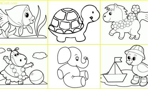 Animal Coloring Printables For Kids Kids Art And Craft