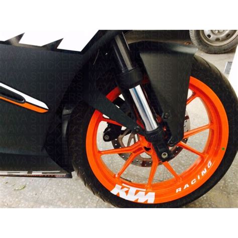 Ktm Racing Logo Stickers For All Bikes