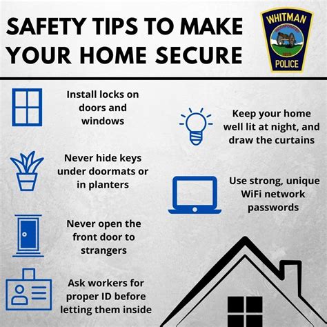 Whitman Police Urge Residents To Secure Their Homes During National