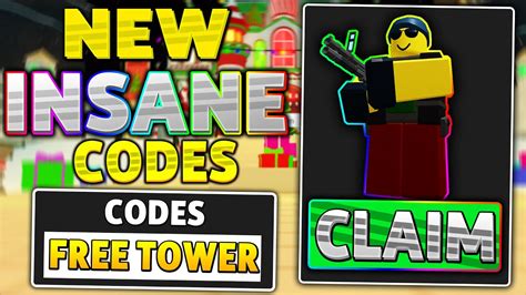 We highly recommend you to bookmark this page because we will keep update the additional codes once. ALL *NEW INSANE SECRET* CODES in TOWER DEFENSE SIMULATOR ...