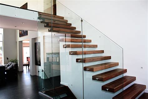 Hand Crafted Cantilevered Stair By Prestige Railings And Stairs Inc