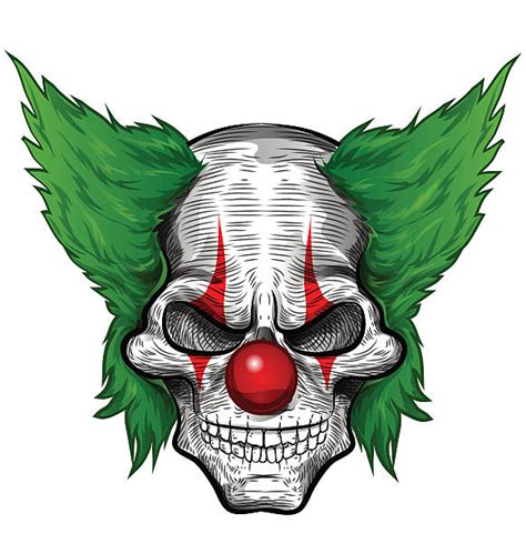 Royalty Free Scary Clown Clip Art Vector Images And Illustrations Istock