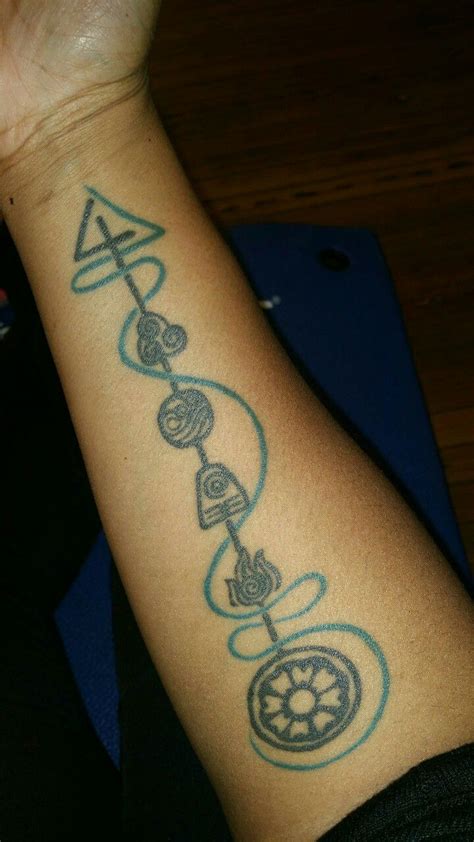 My Avatar The Last Airbender Tattoo Being An Artist And All I Designed