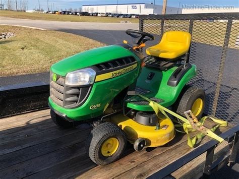 2015 John Deere D105 Lawn And Garden Tractors Mooresville In