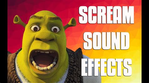 Scream Sound Effects Pack 1 Youtube