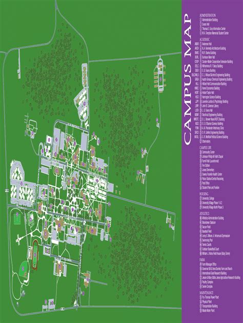 Prairie View A M University Campus Map