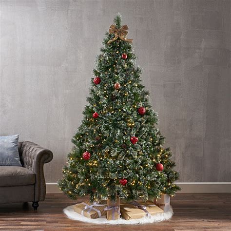 Buy 7 Foot Cashmere Pine Pre Lit Clear Led Artificial Christmas Tree By