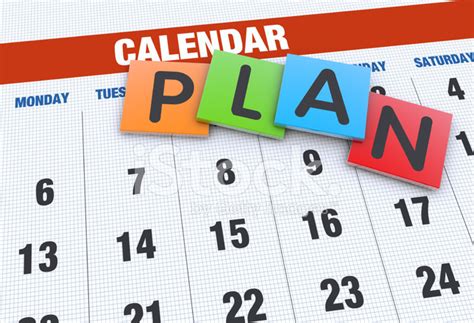 Calendar Planning Concept Stock Photo Royalty Free Freeimages