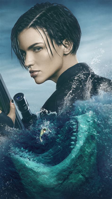 1080x1920 Ruby Rose In The Meg Movie Iphone 76s6 Plus Pixel Xl One