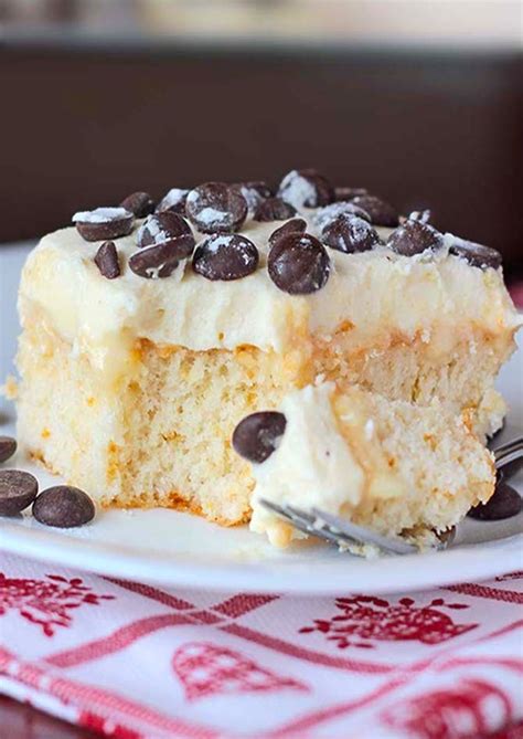 easy cannoli poke cake maria s kitchen