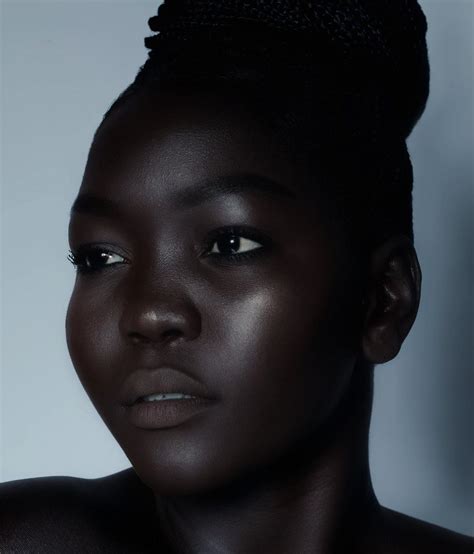 20 Beautiful Photos Of The Darkest Girl In The World Her Name Is The