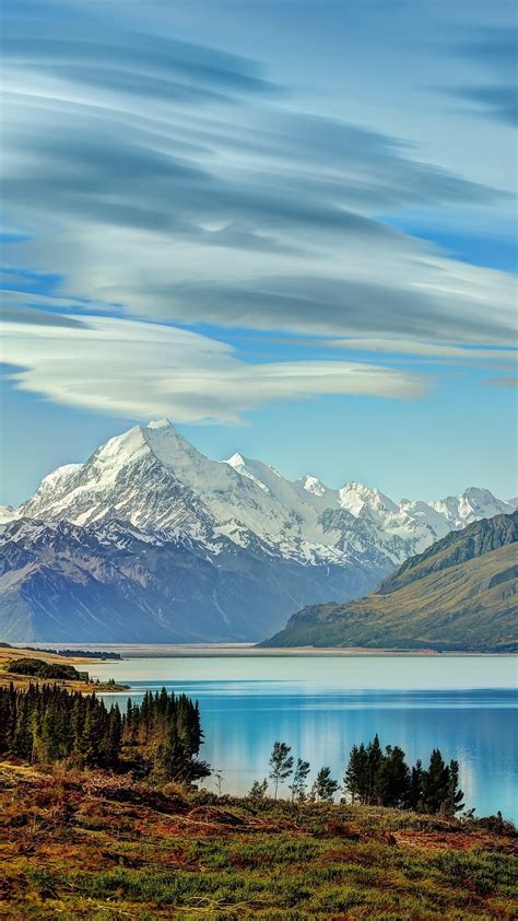 Beautiful Lake New Zealand Of Wallpaper 1080x1920