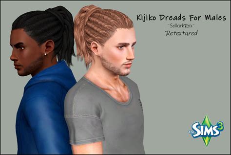 Kijiko Selkirkrex Dreads For Males As Requested Emily Cc Finds