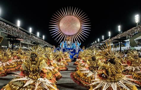 Rio De Janeiro Carnaval Voyage Carte Plan