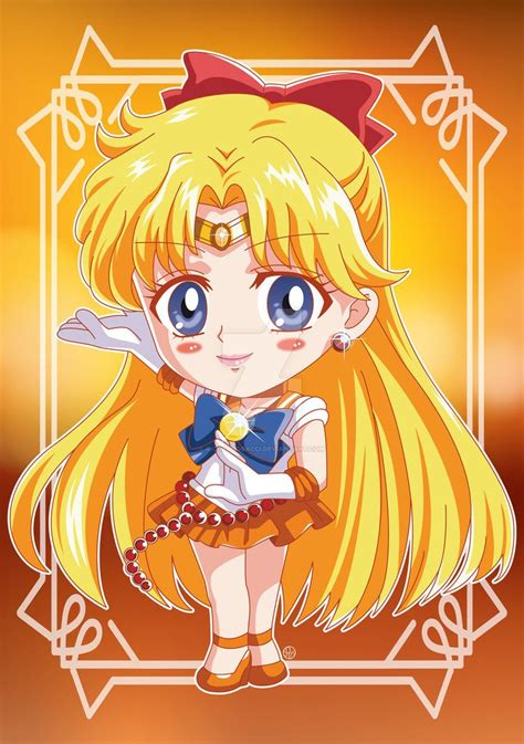 Chibi Sailor Venus By Riccardobacci Sailor Venus Chibi Sailor Moom