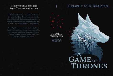 A Song Of Ice And Fire Book Cover Design On Behance