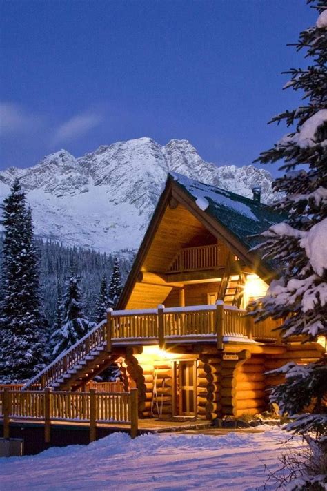 Pin By Carey Stumpf On Buildingsscenery With Images Snow Cabin