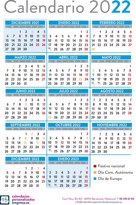 Noticias Calendarios Personalizados Para Empresa