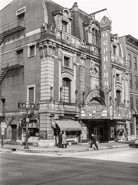 April 1940 Old Orpheum Theater Dubuque Iowa Todays Double