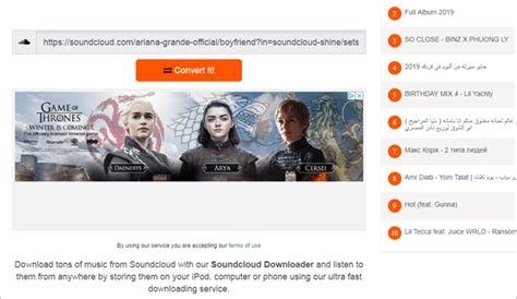 You can also download soundcloud mp3 tracks from sister site scdownload.net. 5 Best Free SoundCloud to MP3 Converters in 2020