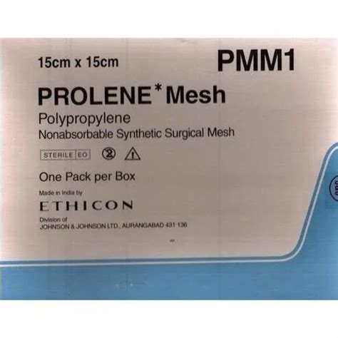 Polypropylene Transparent Prolene Mesh 15 X 15cm For Hospital At Rs