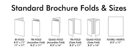 Brochures | Flyers | Brochure Folds and Sizes | Display, promotional